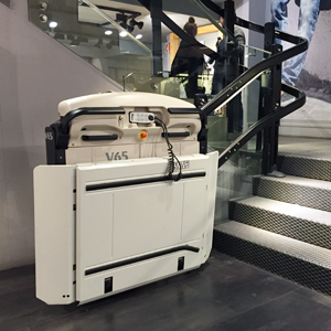 Plataforma salvaescaleras Canarias V65